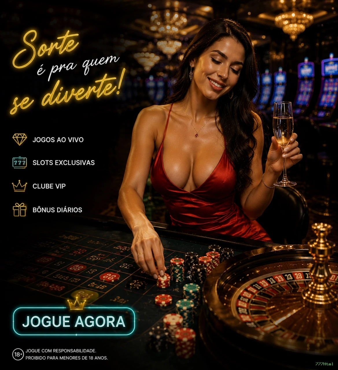 Ganhe prêmios incríveis na 777Html